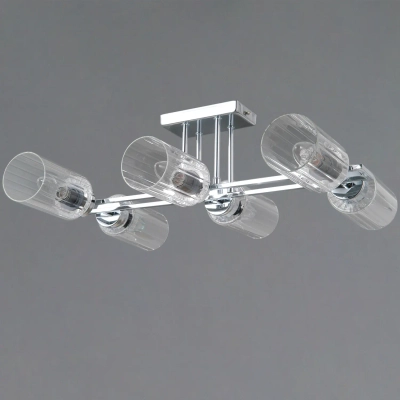IL0780-6CSQ-25 CR NAPLES светильник потолочный ILLUMICO, E14х6