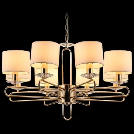 IL6196-8P-17 GD светильник потолочный ILLUMICO, E14х8
