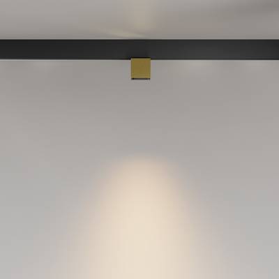 Трековый светильник Alfa S Exility 3000K 7Вт 50°, TR133-2-7W3K-BS. TM Maytoni