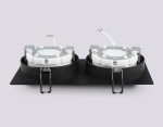 Светильник встраиваемый поворотный точечный TN51920/2 BK черный GX53 max 12W 220*115*23