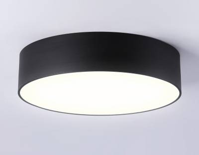 Светильник светодиодный потолочный FV5521 BK черный LED 26W 3000K D220*58 (Без ПДУ)