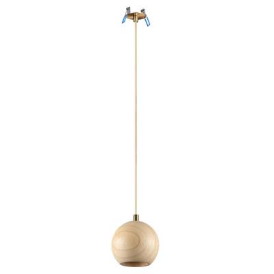 7061/1 MINIMA ODL25 237 Подвесной светильник светлое дерево/металл IP20 GU10 LED 7W 220V CAUCHO