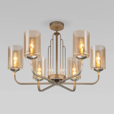 Потолочная люстра 60138/6 перламутровое золото