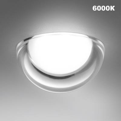 359434 SPOT NT24 520 белый Светильник встраиваемый влагозащищенный с переключателем цв.температуры IP44 LED 10W 220-240V 3000/4000/6000K 750Лм LARGO
