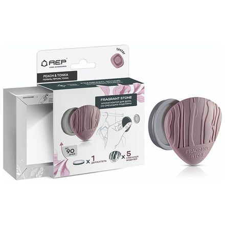 Ароматизатор для дома со сменными модулями "Fragrant Stone" Peach & Tonka