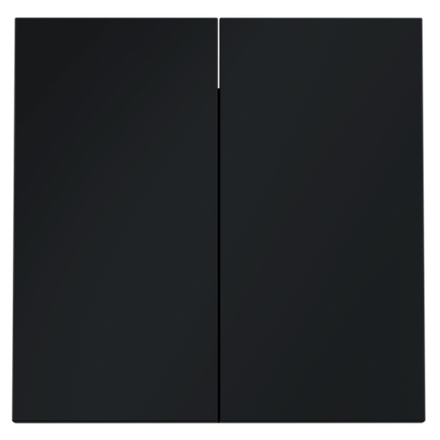 VLS000307 Клавиши для выключателя/переключателя двухклавишного, S70 (графит). (ТМ Maytoni)