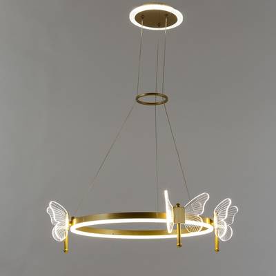 Подвесная люстра Arte Lamp DARCY A2187LM-1GO, 1хLED