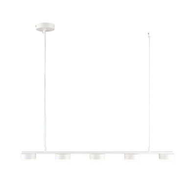8265/5 COMFI LN26 234 металл, белый Светильник подвесной GX53 LED 5*7W 220V TORINA