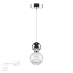 5007/7L L-VISION ODL23 573 хром/прозрачный/металл/акрил Подвес LED 7W 4000K 350Лм CRYSTAL