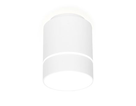 Накладной светодиодный точечный светильник TN256 WH/S белый/песок LED 4200K 7W D80*135