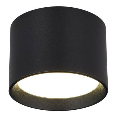 ST163.402.01 Светильник потолочный Черный GX53 1*50W IP20 D85xH60 220V Без ламп