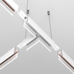 Коннектор Т-образный Exility накладной белый, TRA034CT-41W. TM Maytoni