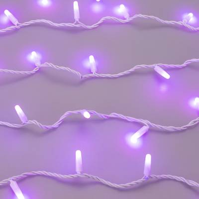 Светодиодная гирлянда ARD-STRING-CLASSIC-20000-WHITE-200LED-MILK-SYNC RGB (230V, 13W) (Ardecoled, IP65)