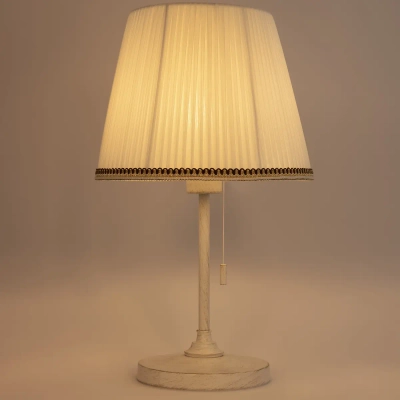 Citilux Линц CL402720 Настольная лампа патина с белым абажуром
