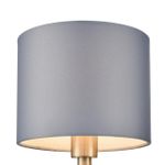 8108/1W MODERNI LN25 латунь титаниум/серый, металл/текстиль/стекло Бра E14 40W 220V DAMONA