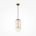 Подвесной светильник Telford E27х1, P362PL-01G. TM Maytoni