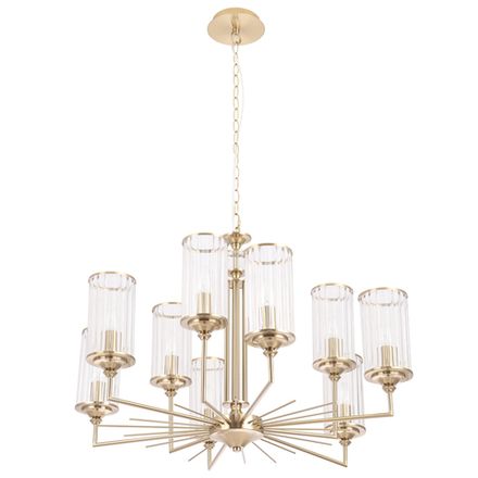 Люстра Crystal Lux GLORIA SP9 BRASS 1910/309