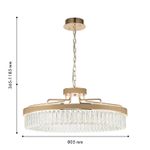 Подвесная люстра  Visconte  4304-8P. ТМ Favourite