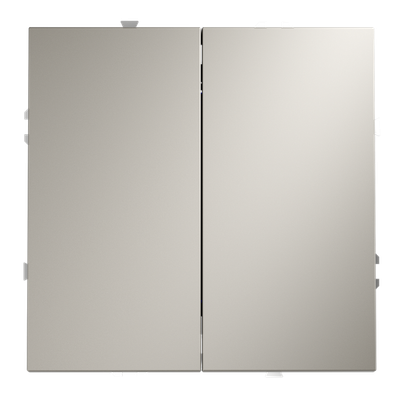 VLS020503 Перекрестный переключатель встраиваемый VOLTUM S70 двухклавишный 10А, (кашемир). (ТМ Maytoni)