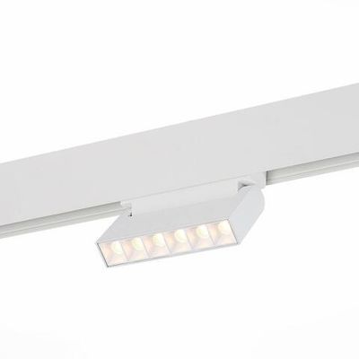 ST364.536.06 Магнитный трековый светильник белый LED 1*6W 3000K 532Lm Ra>80 36° IP20 L120xW22xH108 48V