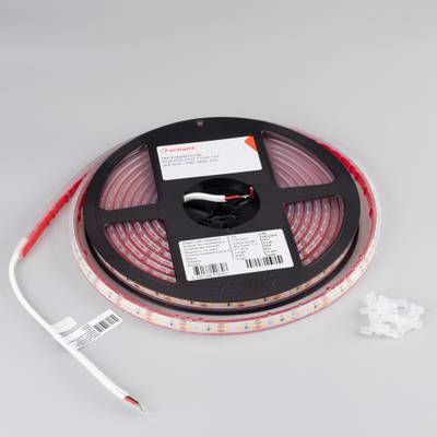 Лента герметичная RTW-PFS-A120-11mm 12V White6000 (9.6 W/m, IP68, 2835, 5m) (Arlight, 9.6 Вт/м, IP68)