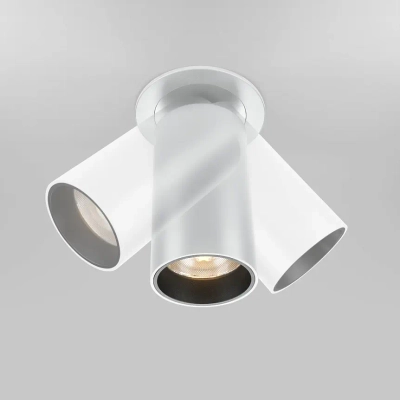 Встраиваемый светильник Фокус / FOCUS LED 12 Вт 3000 К 50°, DL125-L12-3K-W. TM Maytoni
