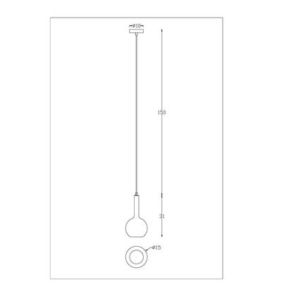 Подвесной светильник Arte Lamp Gala A2715SP-1SG, 1хE14