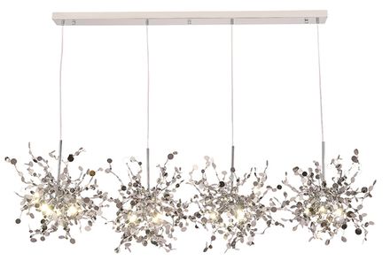 Люстра Crystal Lux GARDEN SP3х4 L1600 CHROME 1861/212