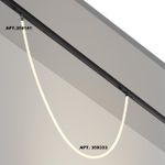 359333 KONST NT24 000 черный Светильник трековый для низковольтного шинопровода FLUM IP20 LED 14W 4000K 48V 1360Лм RAMO