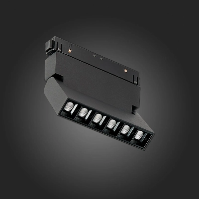 ST364.446.06 Магнитный трековый светильник Черный LED 1*6W 4000K 532Lm Ra>80 36° IP20 L120xW22xH108 48V