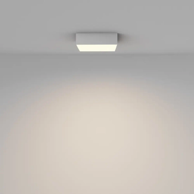 Потолочный светильник Зон / Zon 24 Вт 3000 К 120°, C032CL-24W3K-SQ-W. TM Maytoni