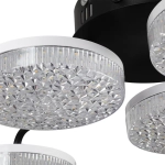 8236/6CL LEDIO LN25 000 черный, металл/акрил Люстра потолочная с ПДУ LED 85W 3000-6000К 220V DIDANA