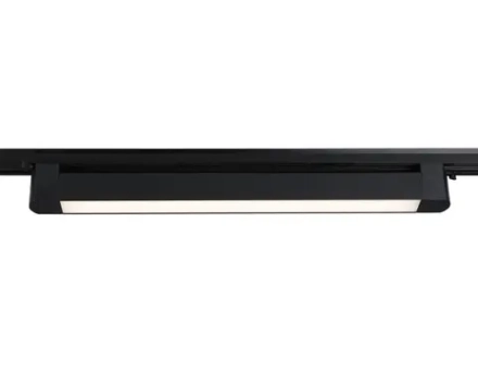 Светильник светодиодный трековый однофазный GL6739 BK черный IP20 30W 4200K 458*35*57