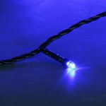 A-244 BLUE/WITH FLASH гирлянда светодиодная 18м 200LED влагозащищенная