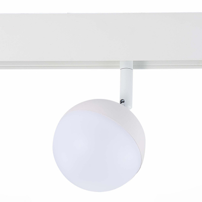 ST358.536.07 Магнитный трековый светильник белый LED 1*7W 3000K 520Lm Ra>80 120° IP20 L120xW90xH192 48V