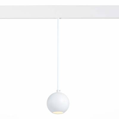 ST354.533.12 Магнитный трековый светильник подвесной белый LED 1*12W 3000K 750Lm Ra&gt;80 36° IP20 D100xH92 48V