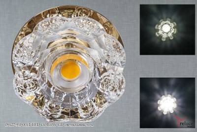 09127-9.0-001T LED COB10W GD светильник точ.