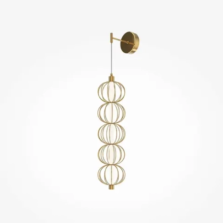 Настенный светильник (бра) Золотая клетка / Golden Cage 3000К 17Вт, MOD216WL-L10G3K. TM Maytoni