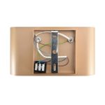 8393/2W MODERNI LN золото, металл Бра G9 2*20W 220V ELMA