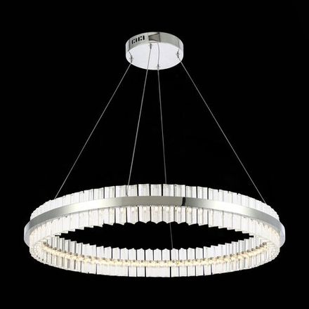 SL383.123.01 Светильник подвесной ST-Luce Хром/Прозрачный LED 1*60W 3000K