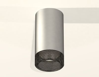 Комплект накладного светильника XS6324020 SSL/BK серебро песок/тонированный MR16 GU5.3 (C6324, N6151)