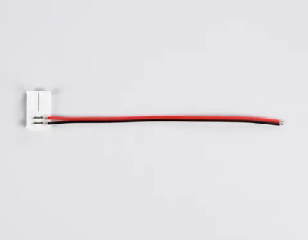 Соединитель гибкий односторонний для светодиодной ленты 2835 12/24V GS7051 (2 конт.) 150 мм (10шт)