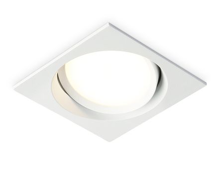 Светильник встраиваемый TN52232 WH белый IP20 GX53 110*110*44