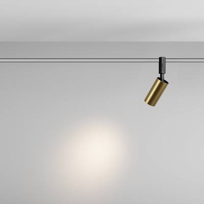 Трековый светильник Focus Led 3000К 10Вт 36°, TR201-1-10W3K-M-BBS. TM Maytoni