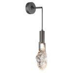 6695/5WL MIDCENT ODL24 339 Настенный светильник брашир. черный/металл/стекло IP20 LED 5W 200Лм 3000K LIA