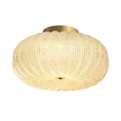7720/36L PIKO LED SN 031 Светильник металл/стекло/прозрачный/золотой LED 36Вт 3000-6500K D400 IP20 пульт ДУ ANGELO