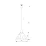 Подвесной светильник 10160 Modesto, GU10х1