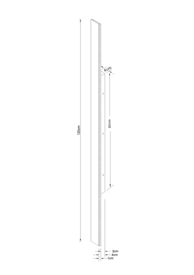 Фасадный светильник Arte Lamp TEJAT A5432AL-1BK, 1хLED