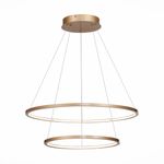 ST603.243.56 Светильник подвесной ST-Luce Золотистый/Белый LED 1*56W 4000K