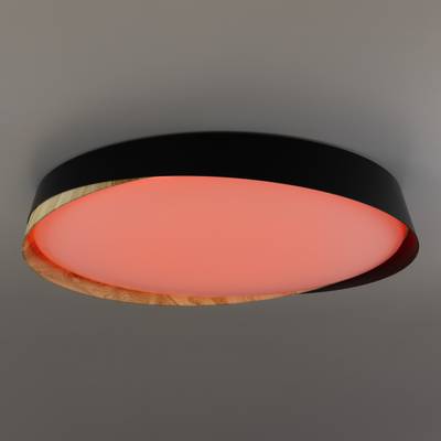 Citilux BONNY CL754451G LED RGB Светильник с пультом Чёрный + Клён
